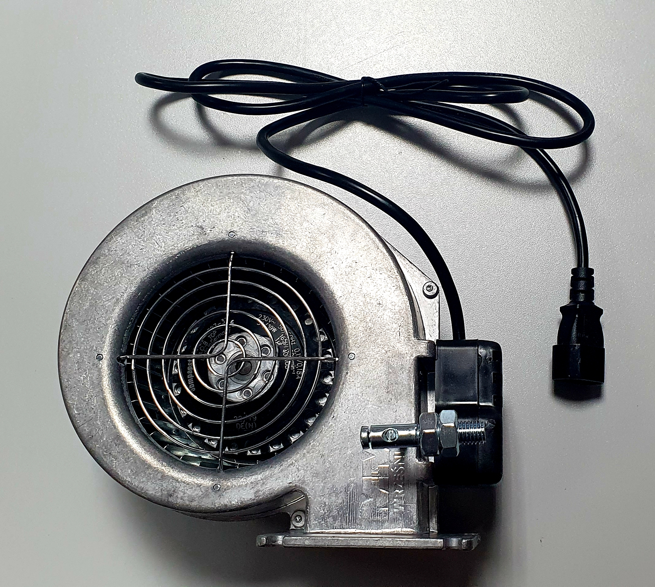Ventilátor do kotla WPA 120  s klapkou 230V