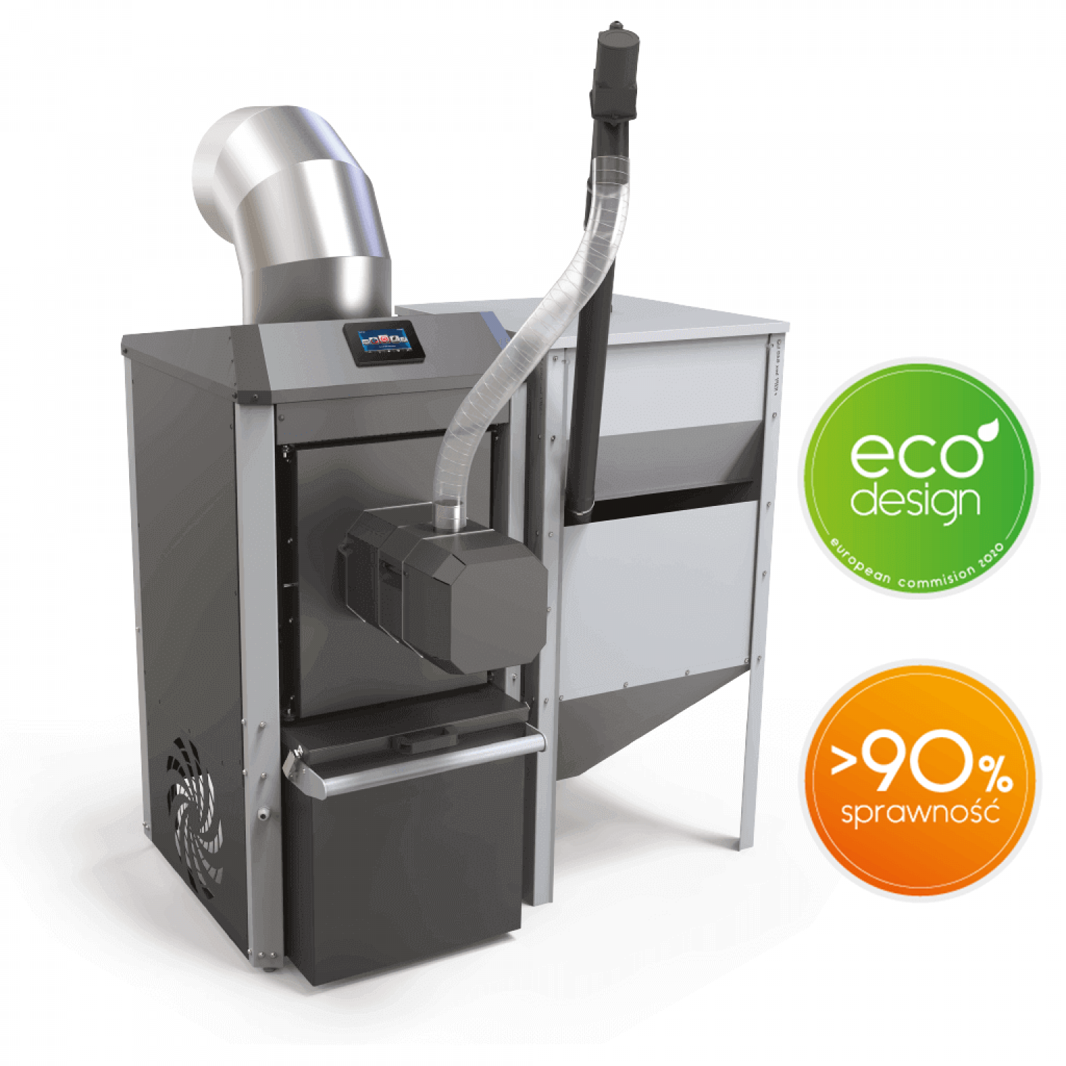 KIPI TEPLOVZDUŠNÝ KOTOL 300 kW Pellet Air Heater Ventura
