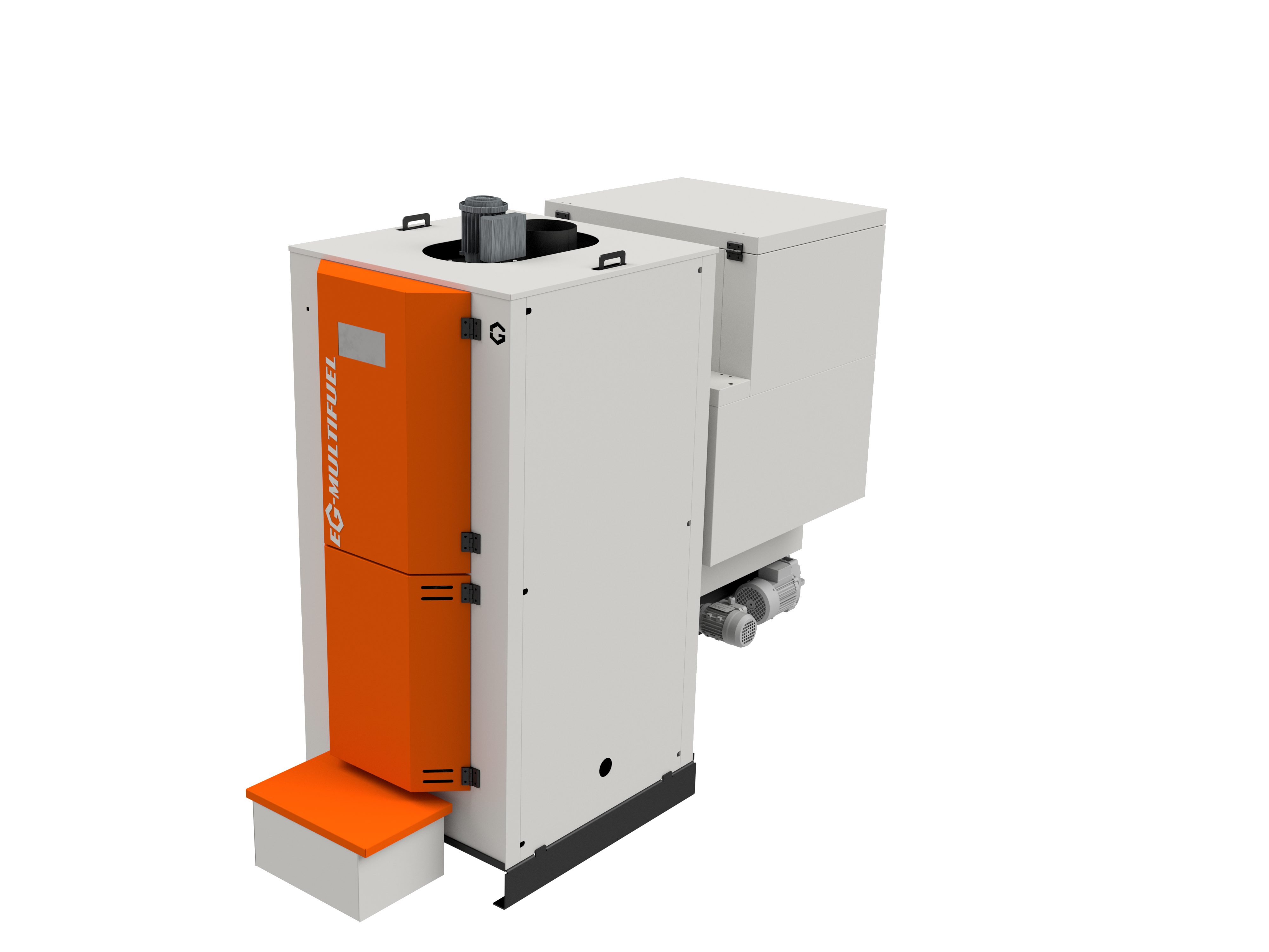EG MULTIFUEL BASIC COMPACT 100 kW zasobnik 500L kotol na štiepku / biomasu
