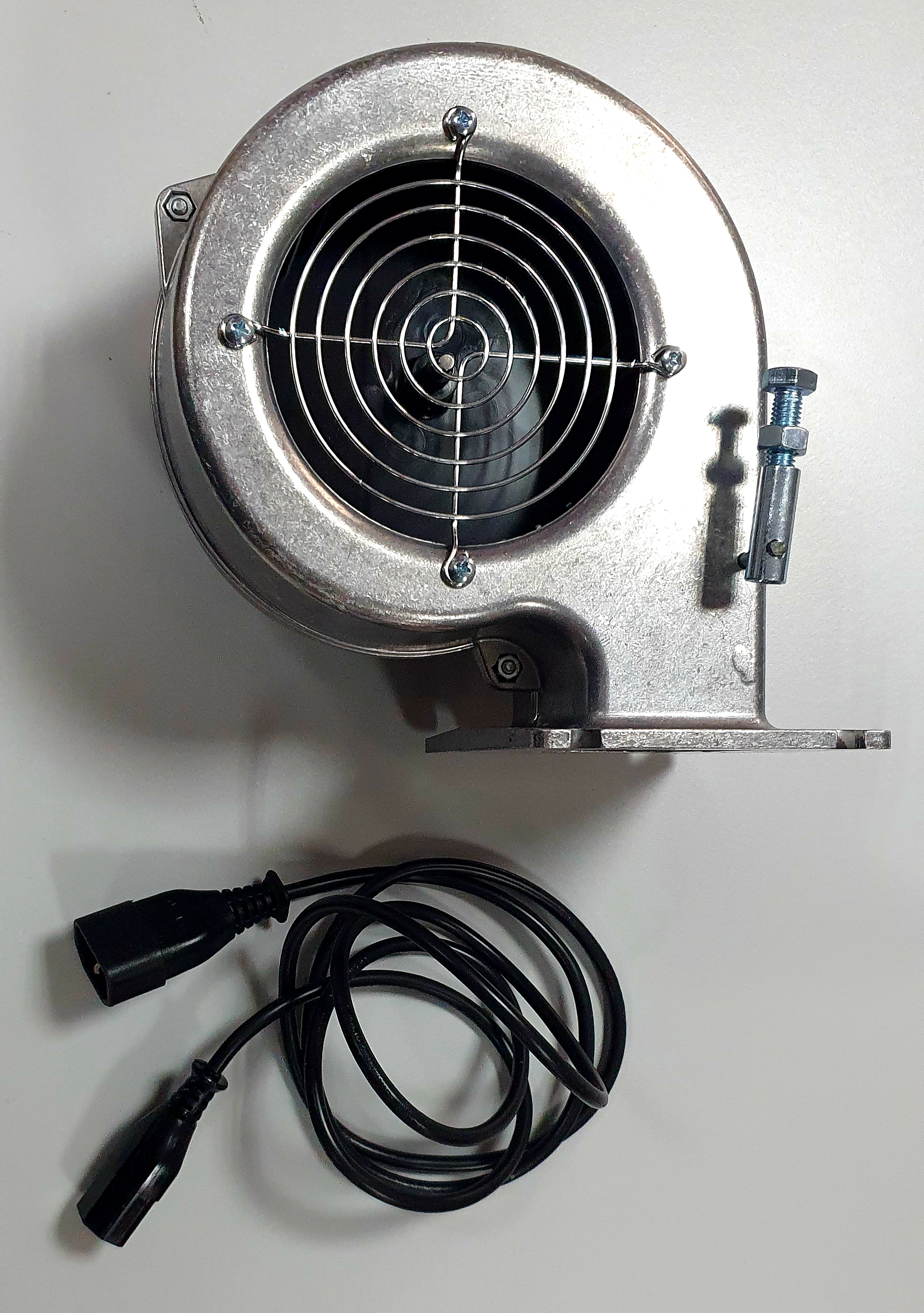 Ventilátor do kotla DP 02 ALU so spätnou klapkou 230V 50Hz